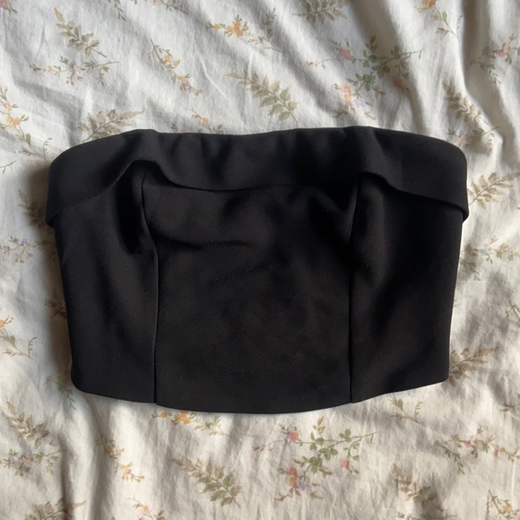 Princess Polly Tops - Princess polly basic black tube top size 2 in great condition
